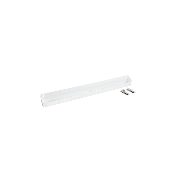 Rev-A-Shelf Polystyrene, White, 30.44 in W, 3.81 in H, 2.13 in D, 2.13 in L, White LD-6591-30-11-1 - main